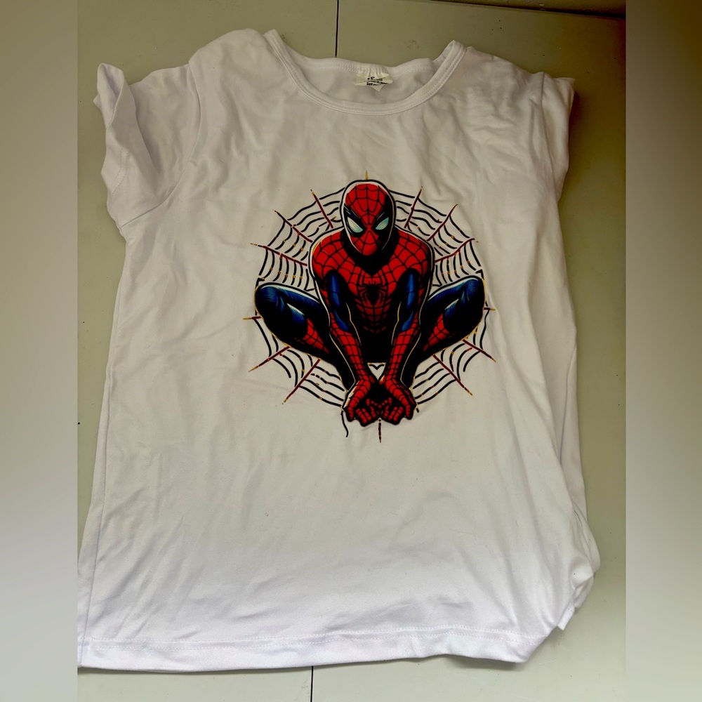Marvel Spider-Man Kids White Tee